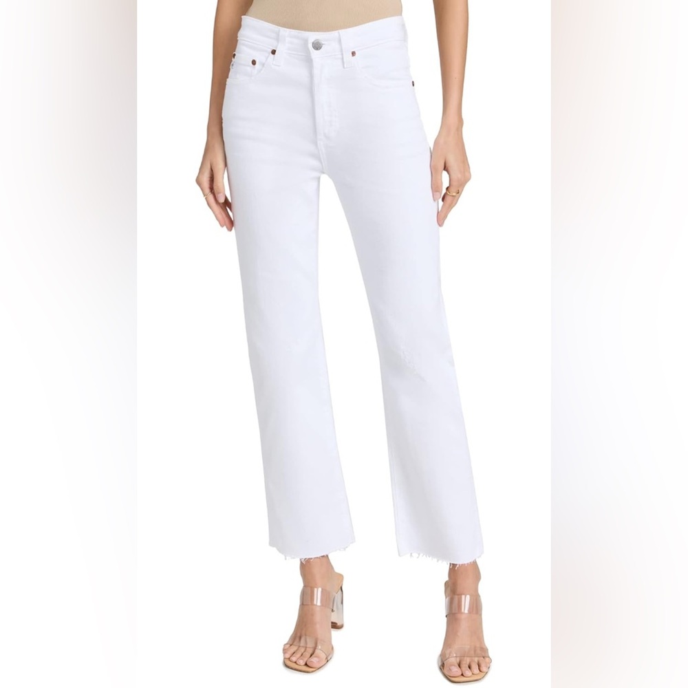 AG Kinsley White Jeans